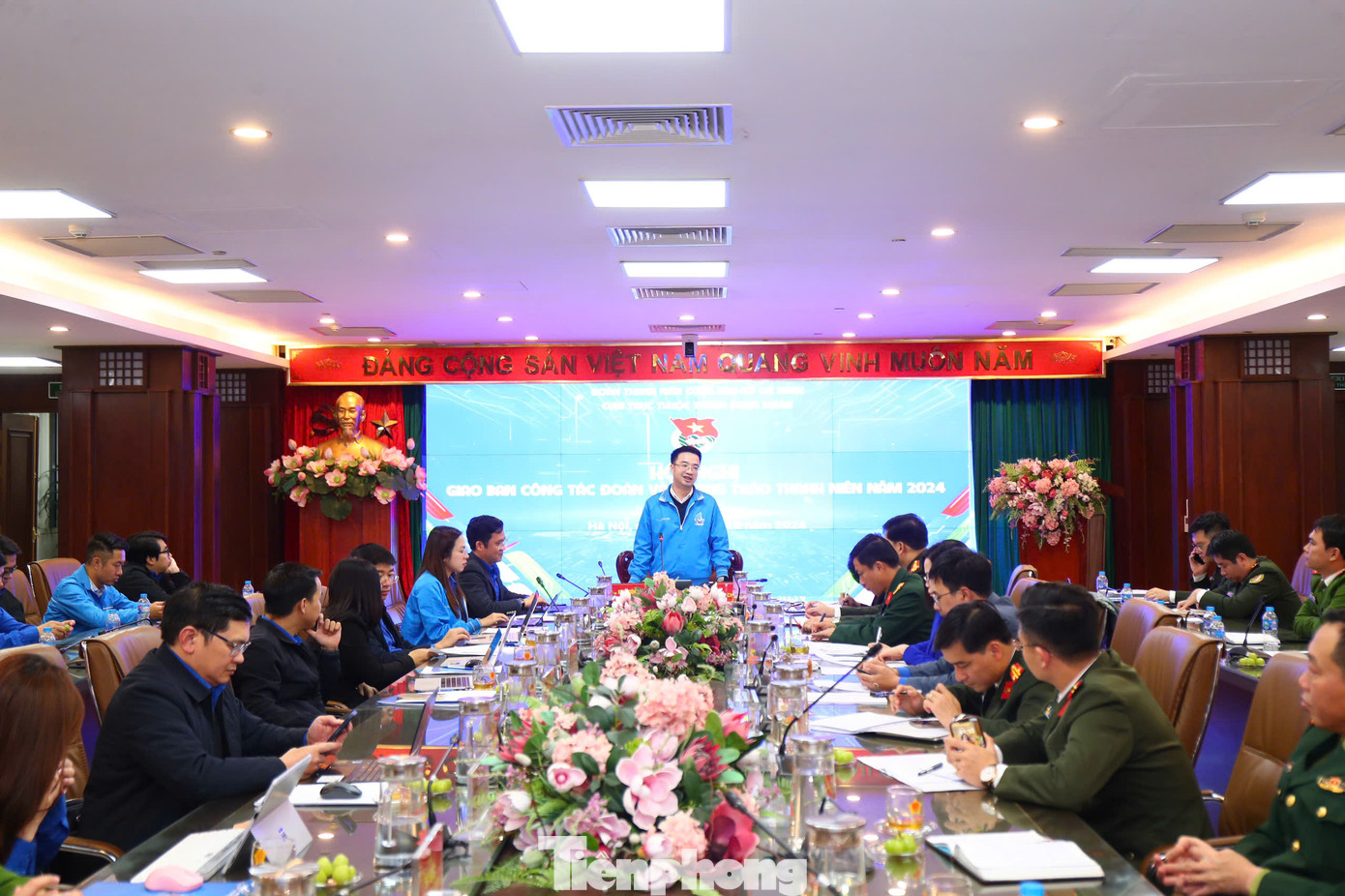 Toàn cảnh Hội nghị giao ban công tác Đoàn và phong trào thanh niên năm 2024 và phương hướng, nhiệm vụ năm 2025 của Cụm Đoàn trực thuộc T.Ư Đoàn. Toàn cảnh Hội nghị giao ban công tác Đoàn và phong trào thanh niên năm 2024 và phương hướng, nhiệm vụ năm 2025 của Cụm Đoàn trực thuộc T.Ư Đoàn.