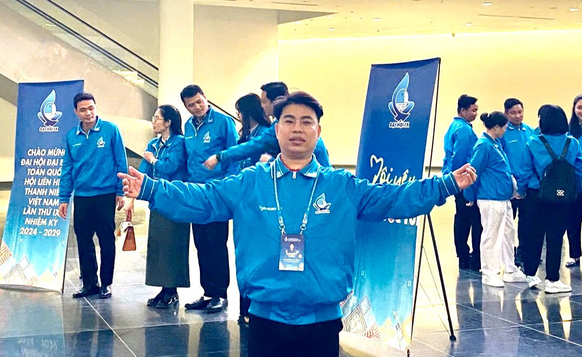 Anh Nguyễn Khắc Cường tại Đại hội đại biểu toàn quốc Hội LHTN Việt Nam lần thứ IX, nhiệm kỳ 2024 - 2029. Anh Nguyễn Khắc Cường tại Đại hội đại biểu toàn quốc Hội LHTN Việt Nam lần thứ IX, nhiệm kỳ 2024 - 2029.