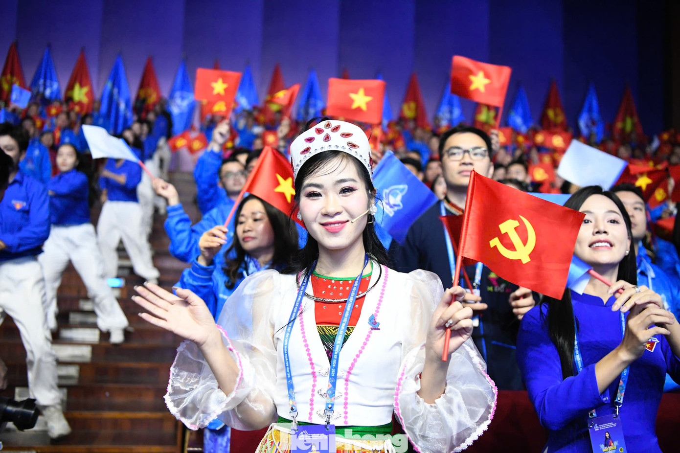 Đại hội Hội LHTN Việt Nam có khẩu hiệu hành động “Thanh niên Việt Nam, Yêu nước - Khát vọng - Đoàn kết - Tiên phong - Sáng tạo, Tự tin bước vào kỷ nguyên mới”.