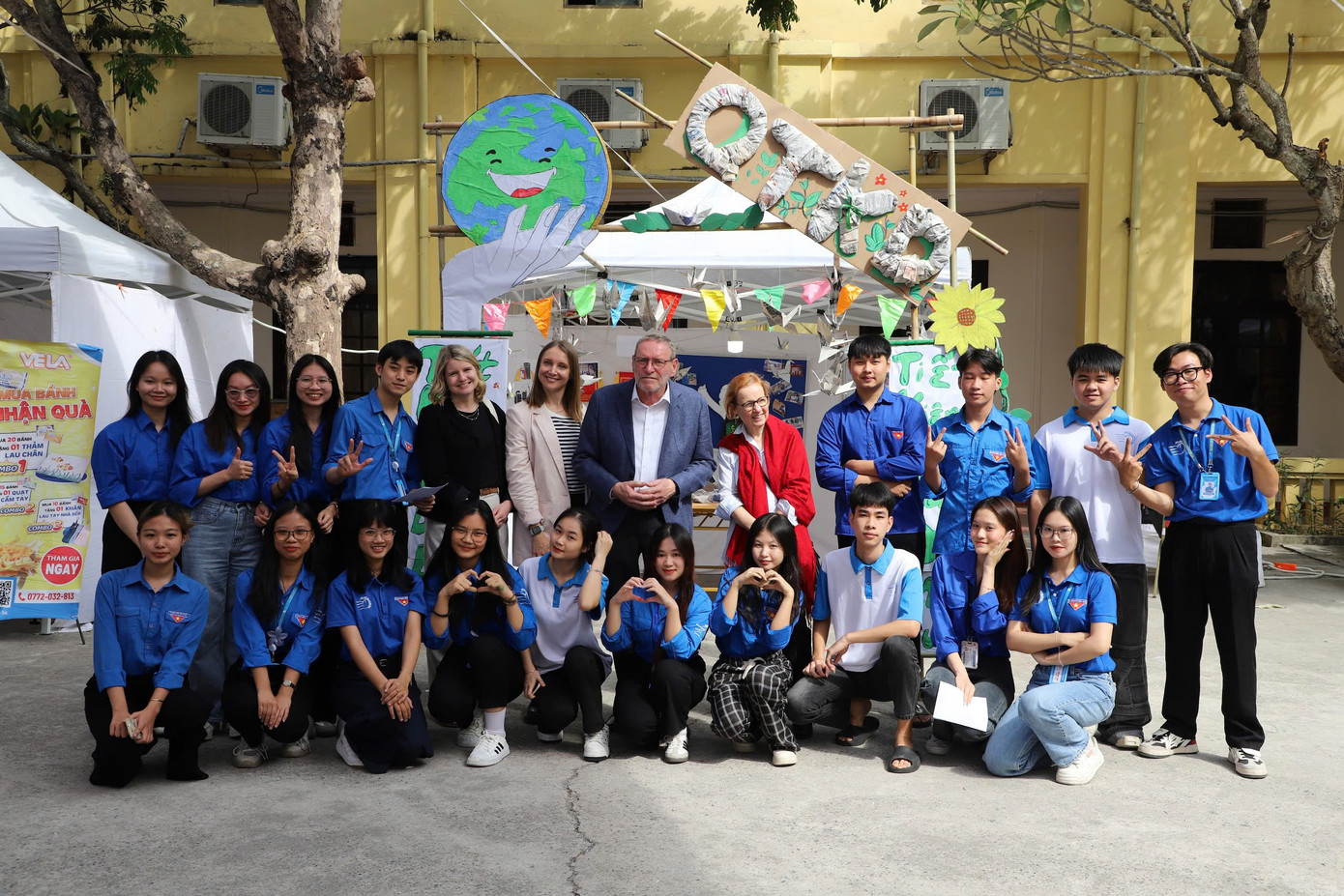 Các hội trại sáng tạo xanh do sinh viên thiết kế. Các hội trại sáng tạo xanh do sinh viên thiết kế.