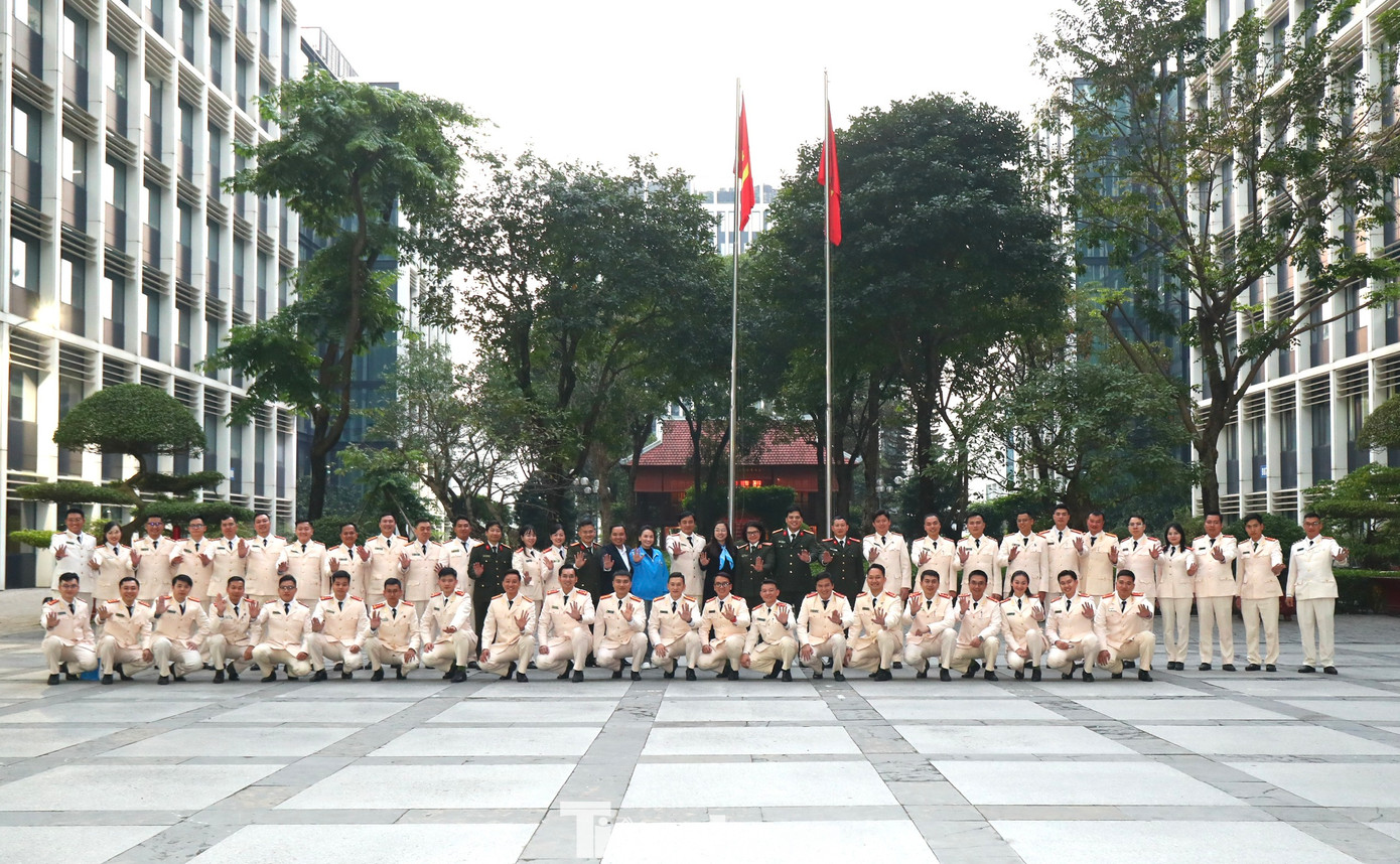 61 đại biểu thanh niên công an tham dự Đại hội. 61 đại biểu thanh niên công an tham dự Đại hội.