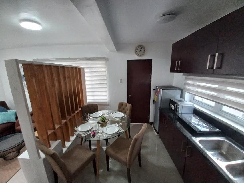 Không gian bếp căn hộ tặng các VĐV