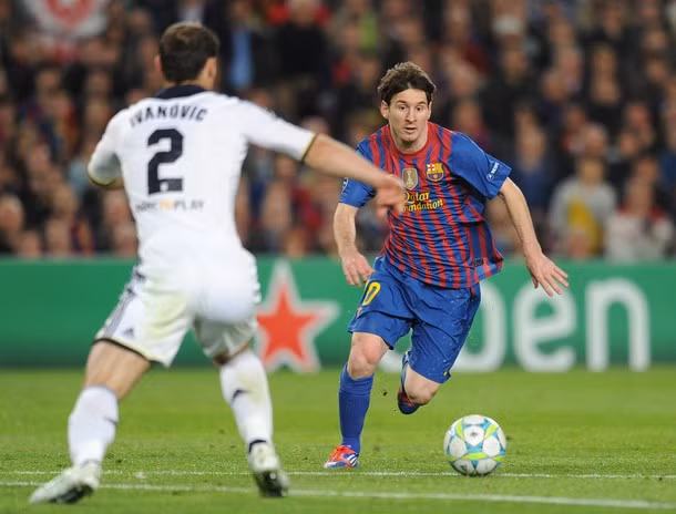 Messi không có nhiều cơ hội ở trận này