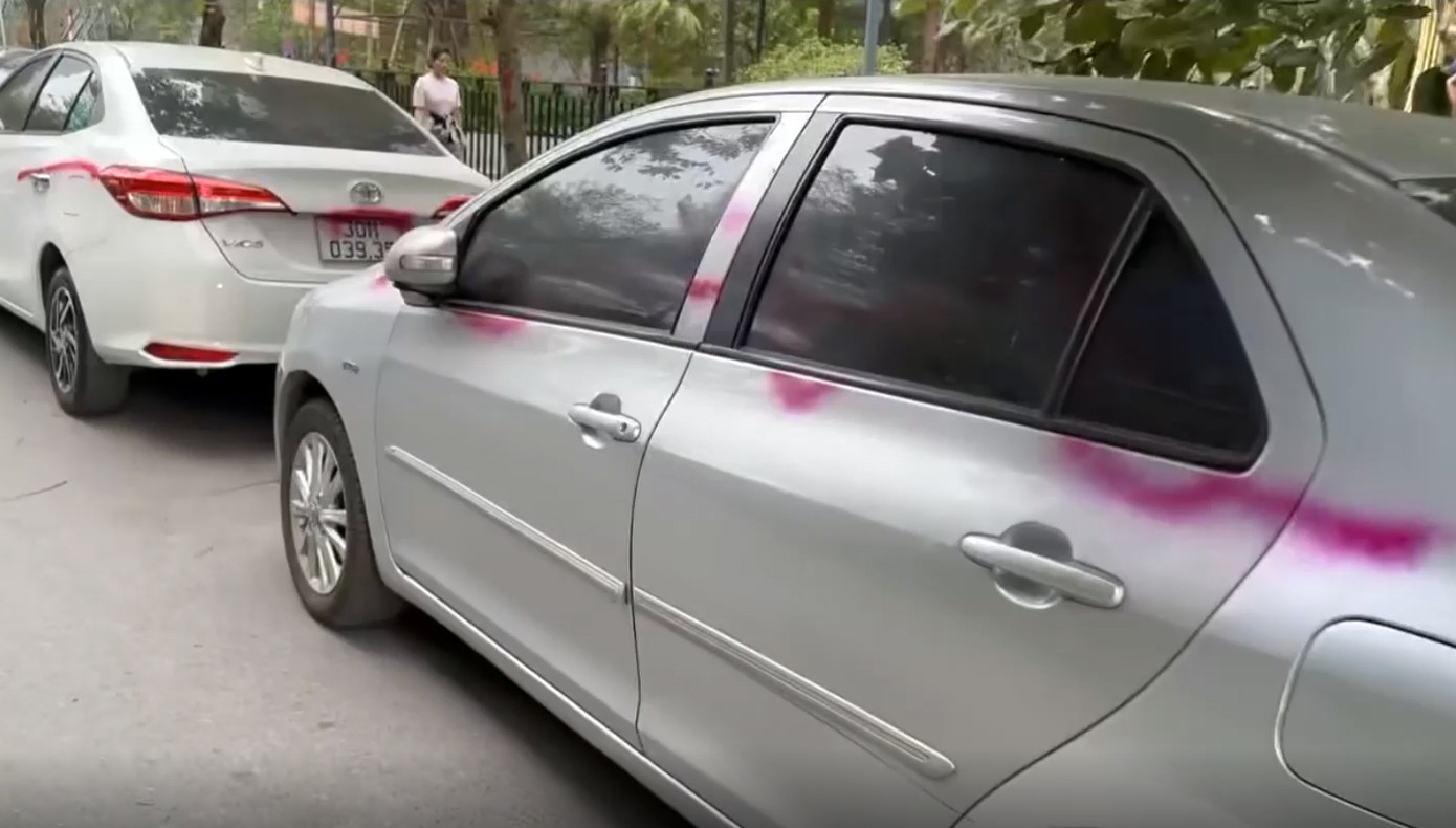 Hình ảnh cắt từ video chia sẻ trên mạng xã hội.