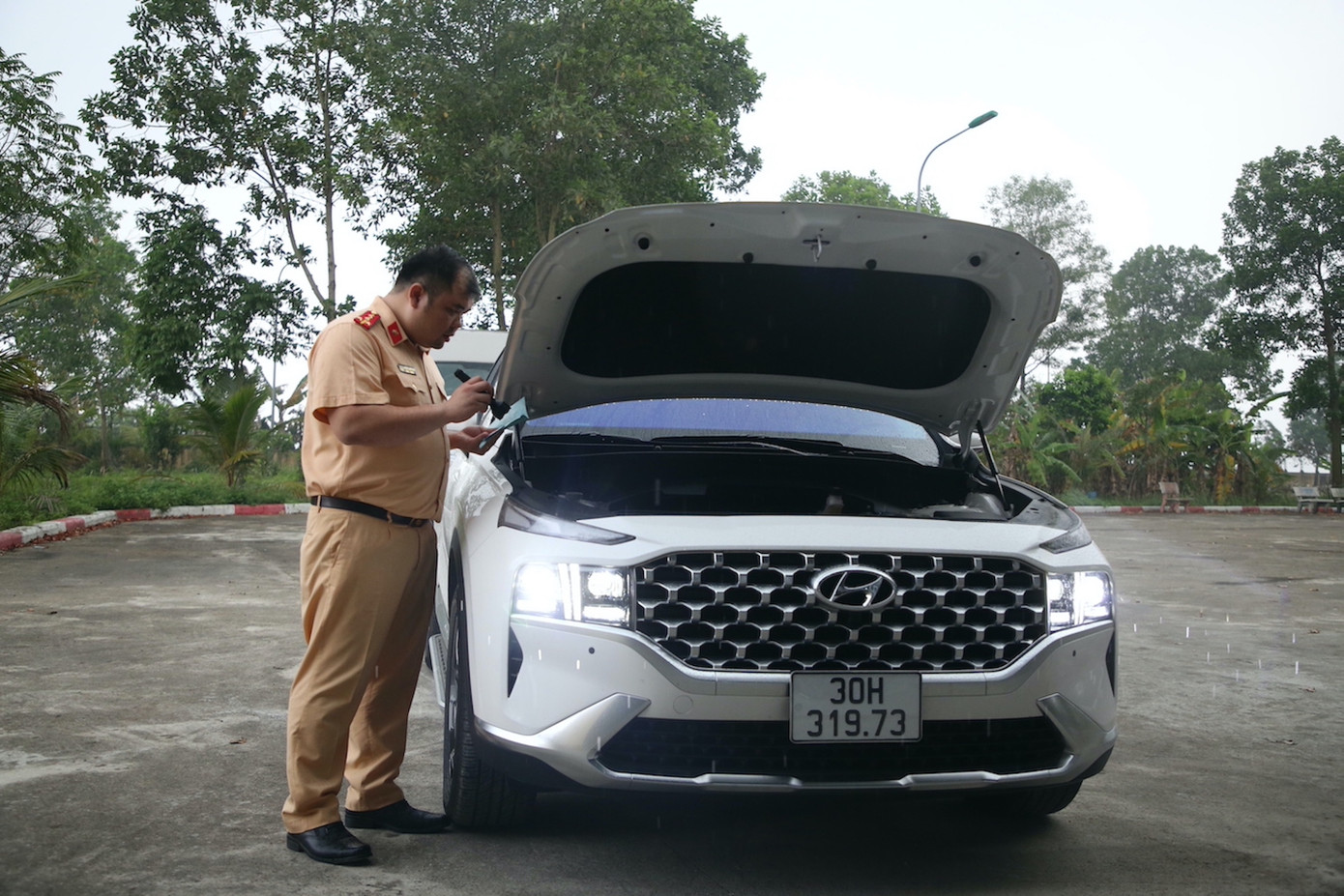 Các đăng kiểm CSGT được phân bổ về 10 trung tâm đăng kiểm ở Hà Nội. Số lượng người sẽ tuỳ vào từng trung tâm.