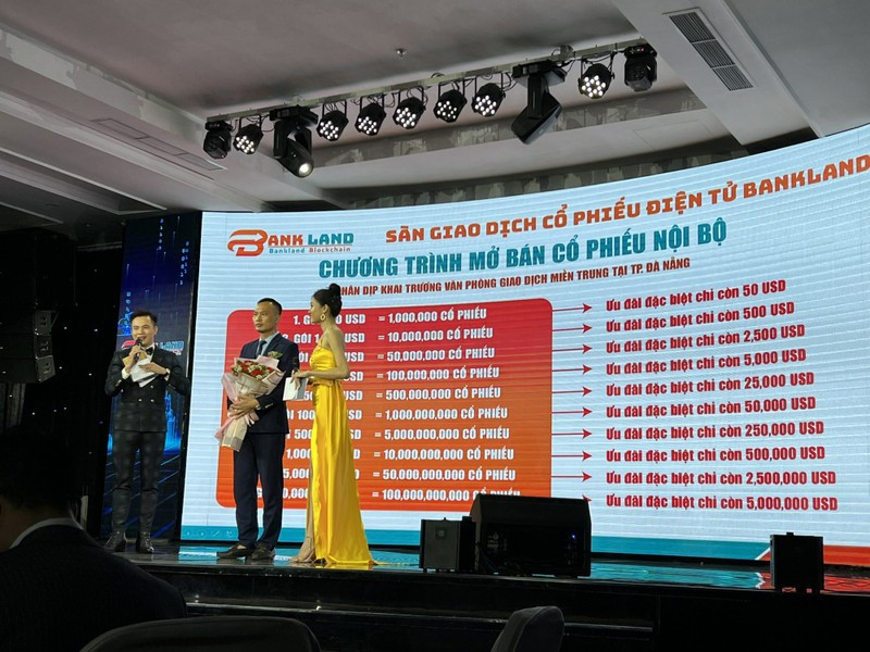 Bankland mở bán cổ phiếu. Bankland mở bán cổ phiếu.