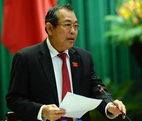 Chánh án Tòa án Nhân dân Tối cao Trương Hòa Bình