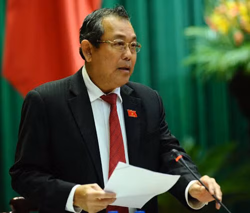 Chánh án Tòa án Nhân dân Tối cao Trương Hòa Bình