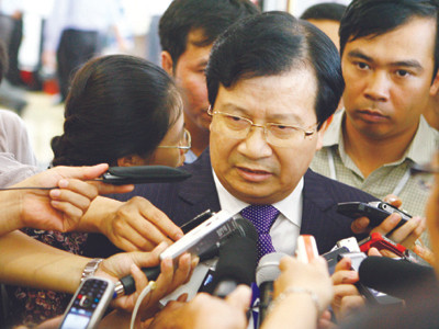 Bộ trưởng Bộ Xây dựng Trịnh Đình Dũng