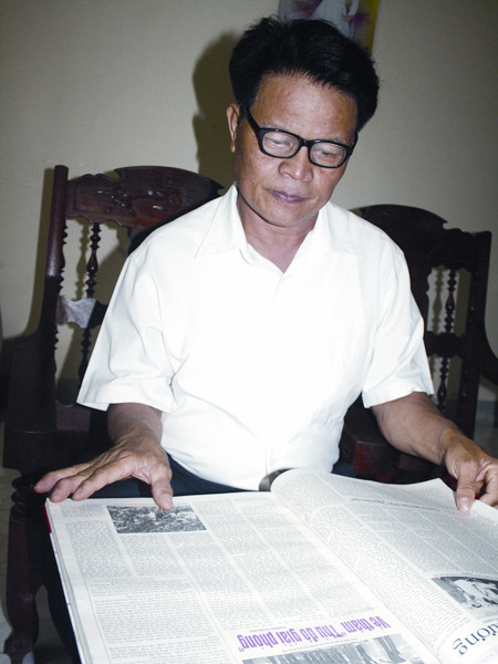 Ông Trần Quang Cơ và những số báo chống tiêu cực trên báo Lao động Nghệ An