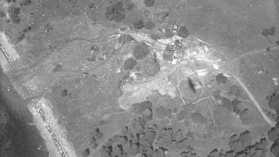 Đảo Oak nhìn từ trên cao Đảo Oak nhìn từ trên cao