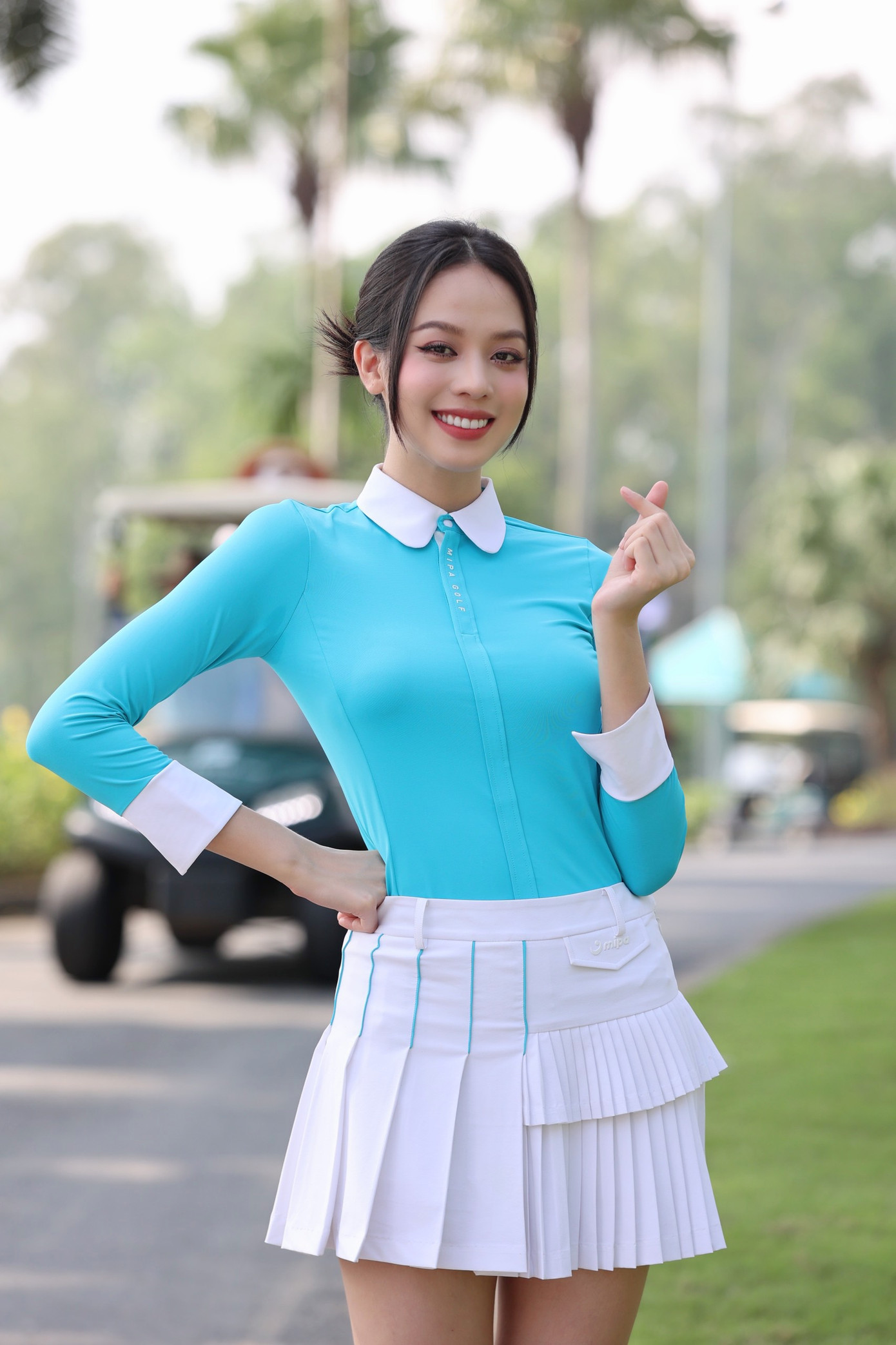 Thanh Thủy được nhận xét ngày càng xinh đẹp, rạng rỡ sau gần 1 năm đăng quang.