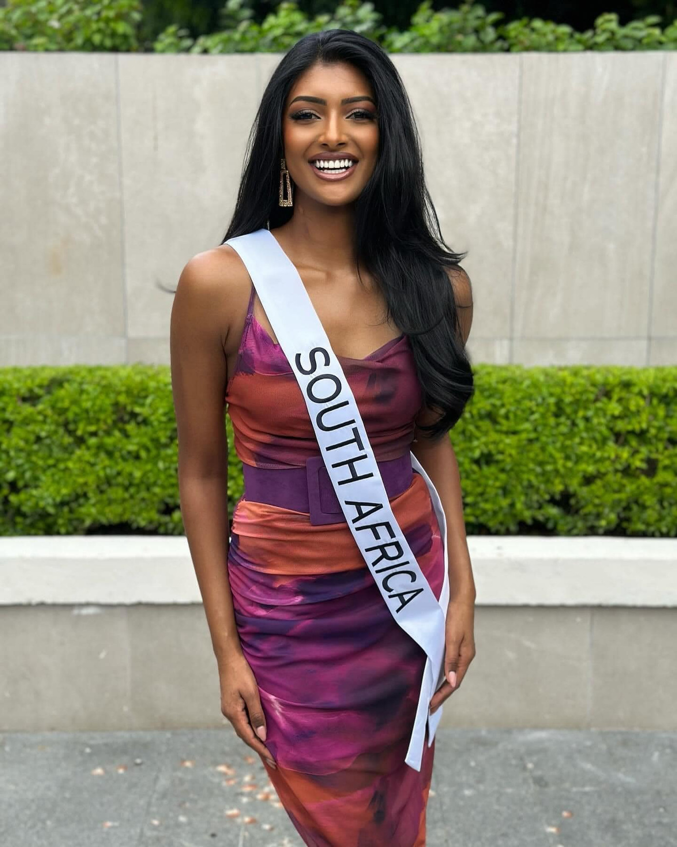 Đại diện Nam Phi là ứng viên nổi bật của châu Phi. Nhiều khán giả dự đoán cô đạt thành tích cao tại cuộc thi năm nay.