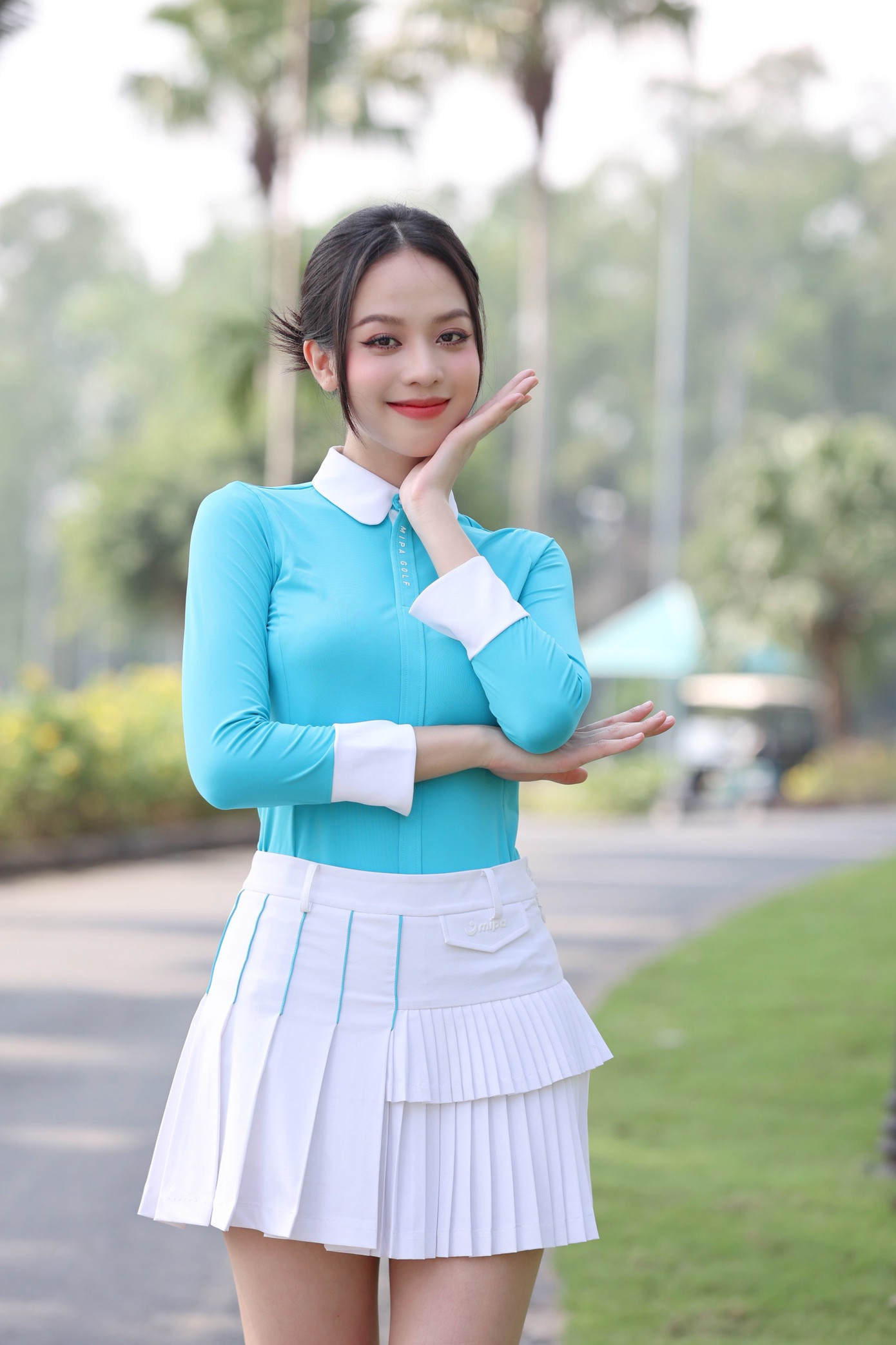 Người đẹp Đà Nẵng thường xuyên đồng hành cùng các sự kiện từ thiện, thể thao do báo Tiền Phong tổ chức.