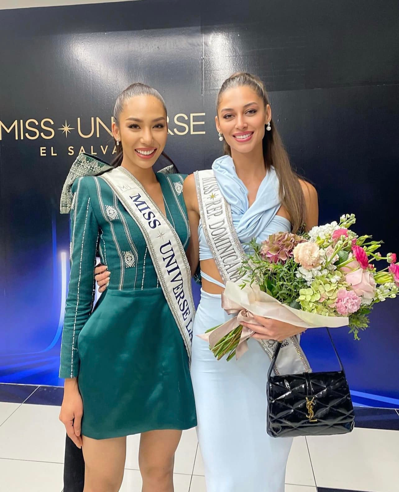 Đại diện Cộng hoà Dominica - Mariana Downing gây chú ý khi sử dụng phi cơ riêng để bay tới El Salvador tham dự Hoa hậu Hoàn vũ 2023.