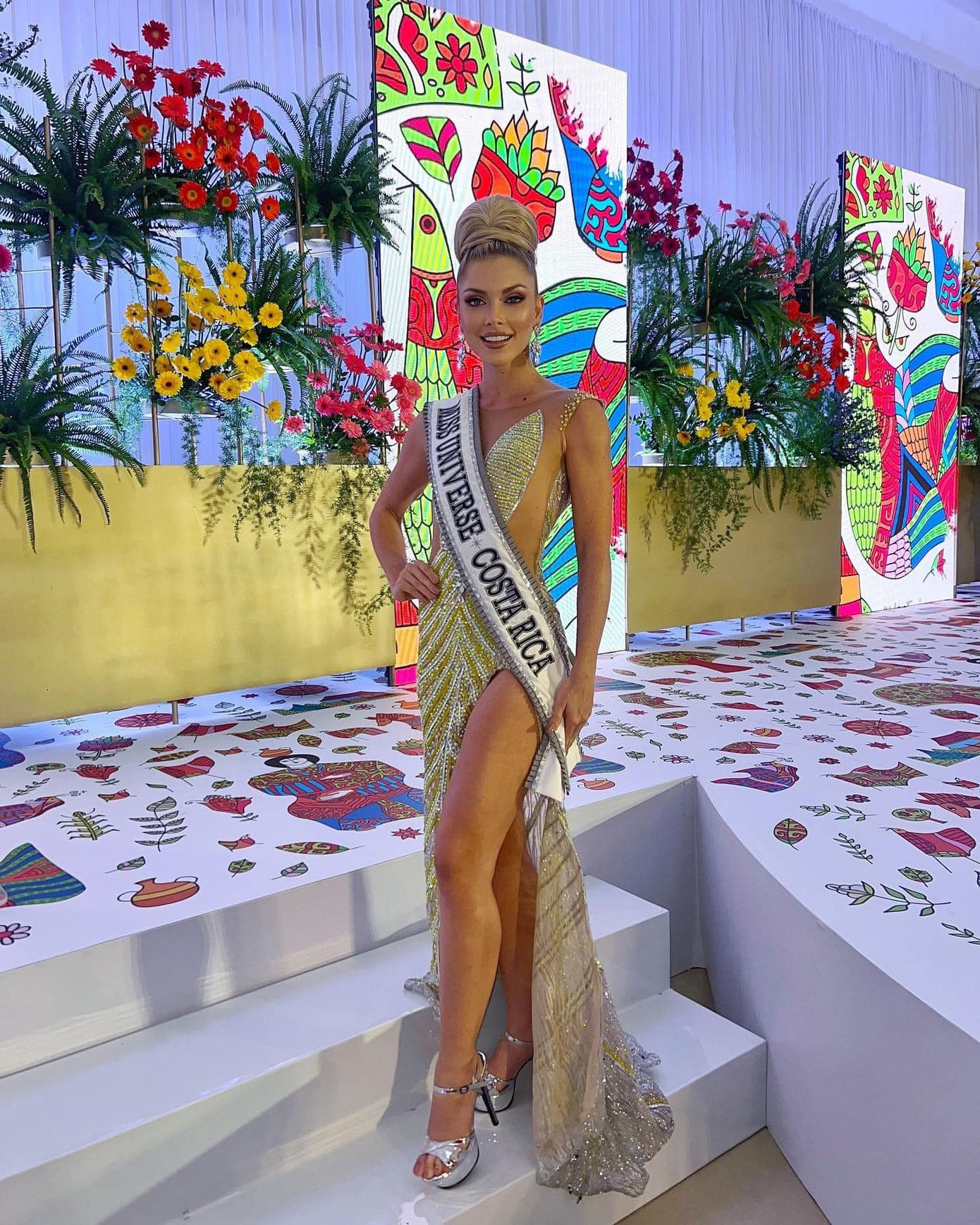 Năm nay, Hoa hậu Hoàn vũ 2012 Olivia Culpo và MC gốc Việt Jeannie Mai cùng người đẹp Maria Menounos là 3 MC chính của đêm chung kết. Hoa hậu Hoàn vũ 2018 Catriona Gray và người đẹp Zuri Hall đảm nhận vai trò MC hậu trường.