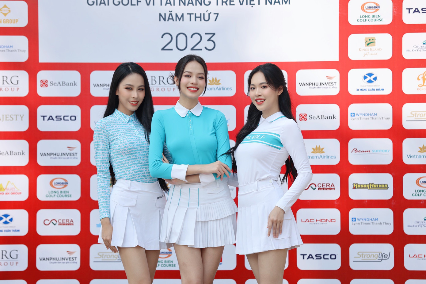 Đây là năm thứ 2 các người đẹp Hoa hậu Việt Nam 2022 đồng hành cùng Tiền Phong Golf Championship.