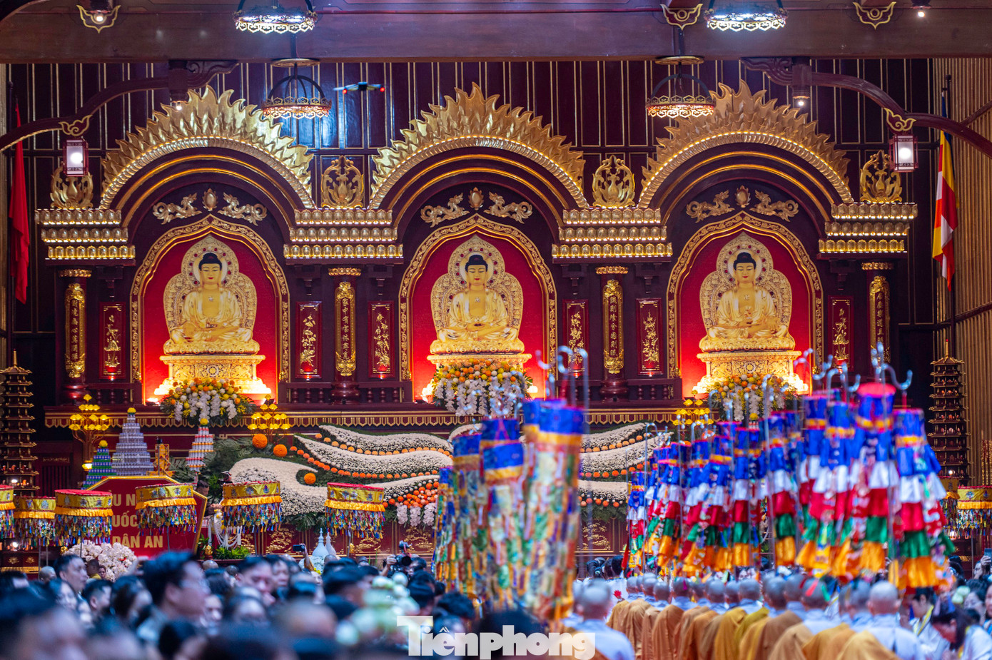 Theo đại diện Giáo hội Phật giáo Việt Nam tỉnh Quảng Ninh, lễ cung nghinh, an vị xá lợi Đức Phật được Ban trị sự Giáo hội Phật giáo tỉnh Quảng Ninh tổ chức với nghi lễ trang trọng, linh thiêng bậc nhất từ trước đến nay.