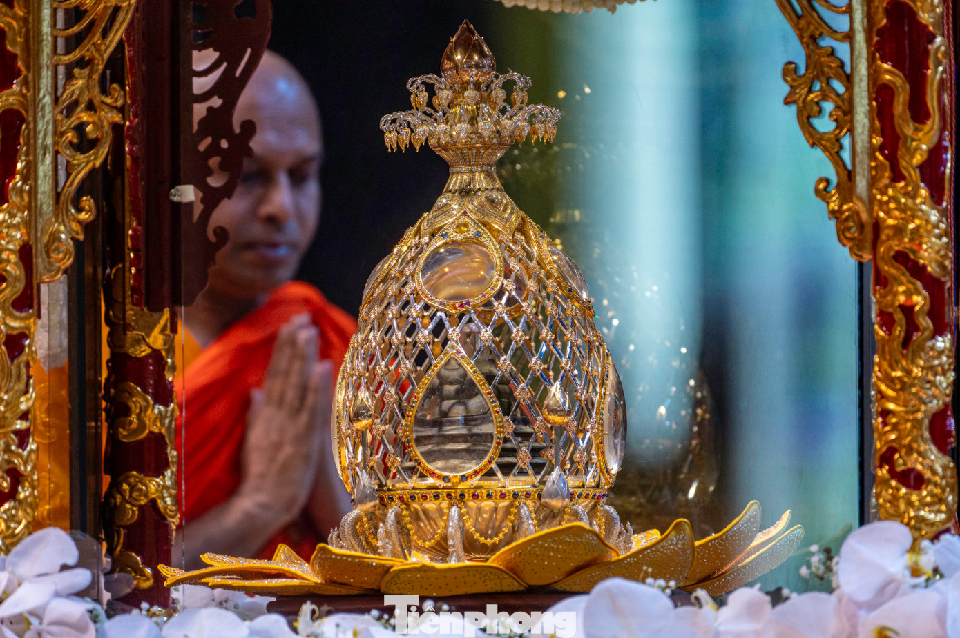 Xá lợi Đức Phật là phần kim thân của Đức Phật sau khi hỏa táng còn lại. Xá lợi Đức Phật có niên đại 2.600 năm, được Chính phủ Ấn Độ xem là bảo vật quốc gia.