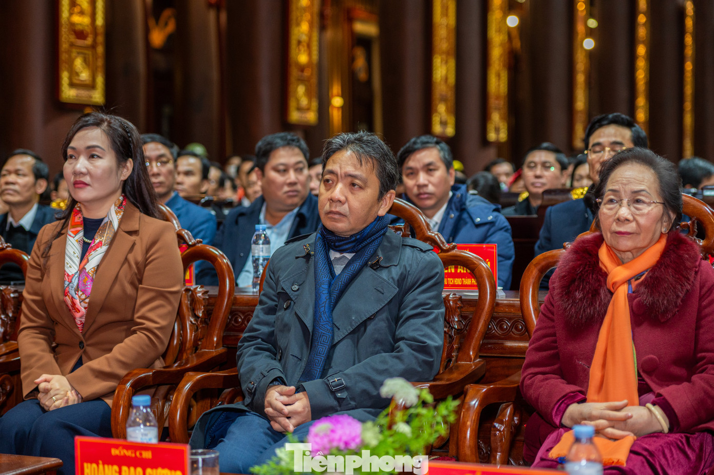 Tham dự lễ khai hội có bà Nguyễn Thị Doan, Nguyên Phó Chủ tịch nước CHXHCN Việt Nam, ông Hoàng Đạo Cương, Thứ trưởng Bộ Văn hóa, Thể thao và Du lịch cùng đại diện lãnh đạo Giáo hội Phật giáo Việt Nam, UBND tỉnh Quảng Ninh và đại diện chính quyền thành phố Uông Bí.