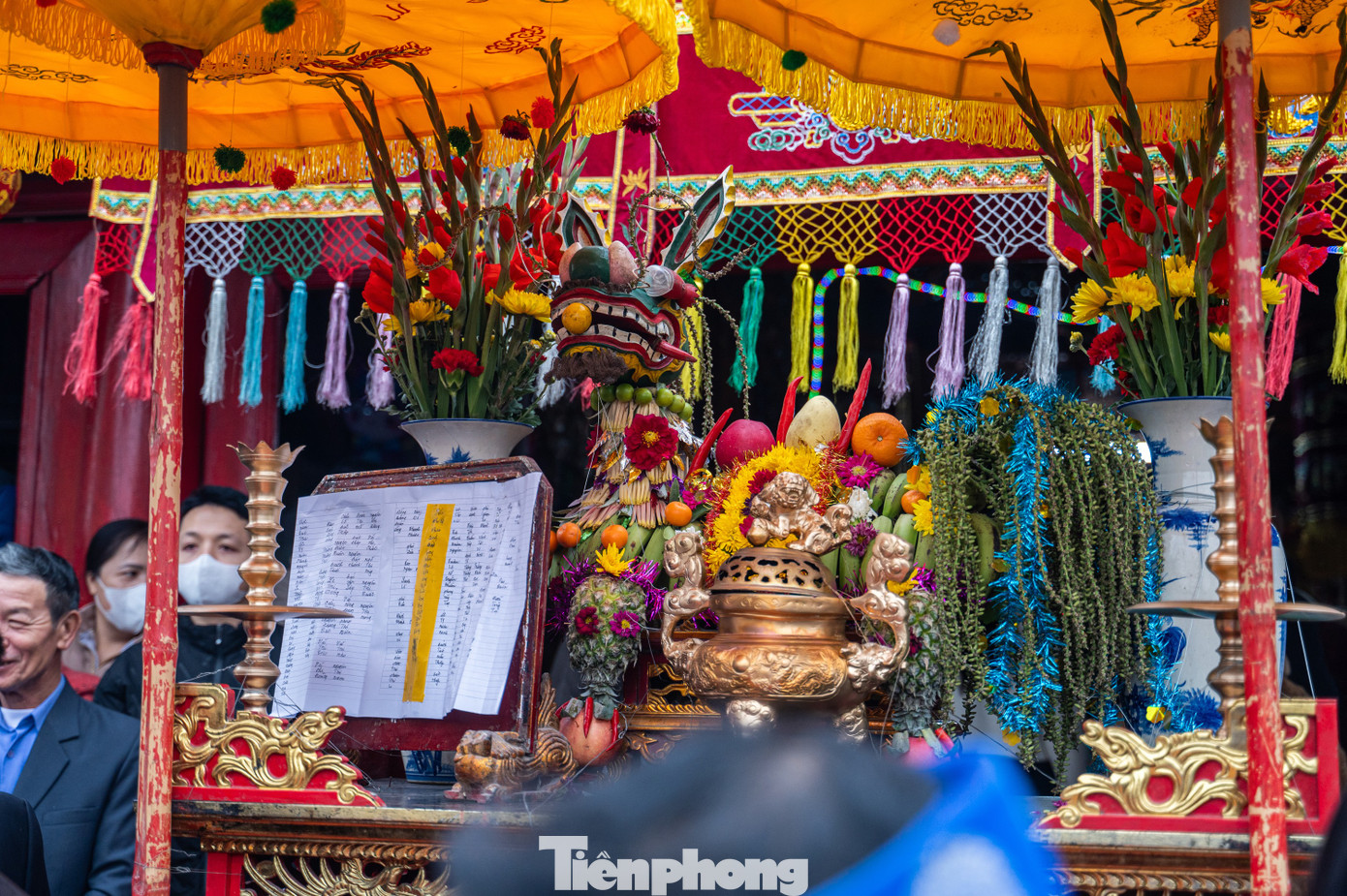 Các "cụ thượng" sau khi được con cháu rước đến miếu Tiên Công sẽ thay mặt dòng họ bái yết, làm lễ cáo yết với tổ tiên, cám ơn tổ tiên đã ban phước thọ, đồng thời cầu xin thêm thọ, an khang thịnh vượng cho con cháu trong gia đình dòng họ.