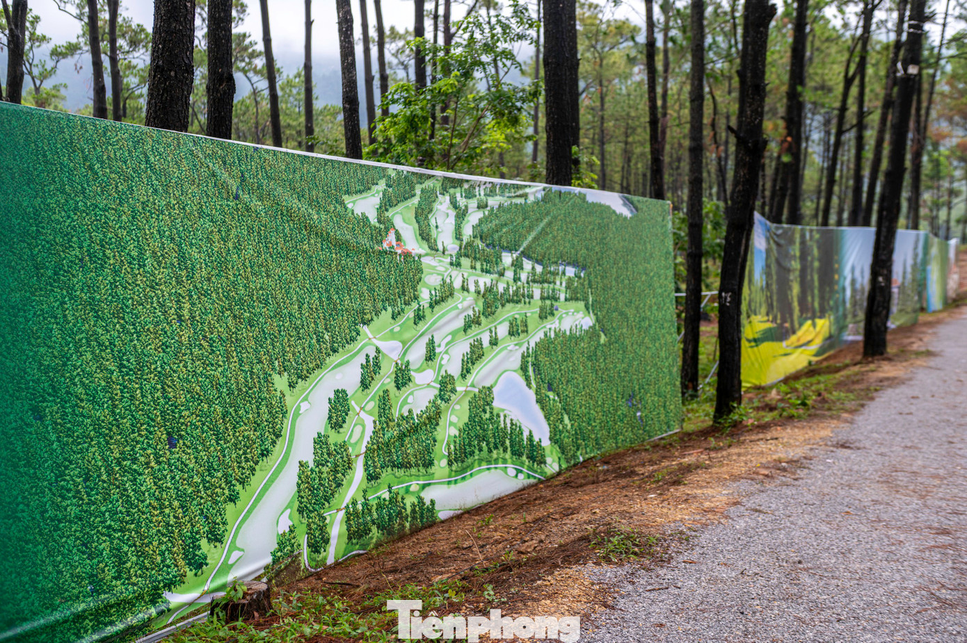 Theo quy hoạch sân golf nằm trên diện tích 222,6 ha nằm ngay rìa hồ Yên Trung với tổng vốn đầu tư gần 1.140 tỷ đồng và chia làm 3 giai đoạn.