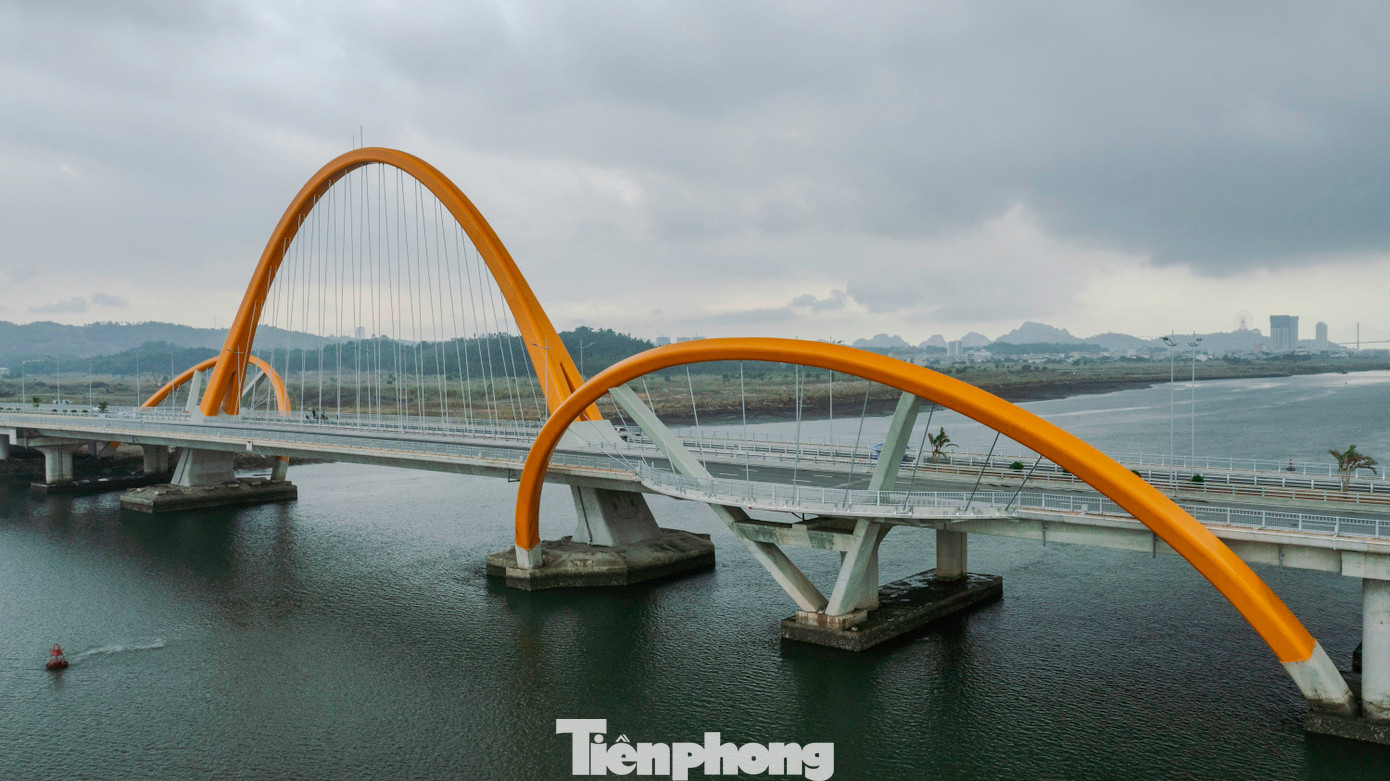Cầu được xây dựng trong 4 năm và hoàn thành vào đầu năm 2024 với tổng mức đầu tư hơn 1.700 tỷ đồng. Đây là câu cầu thứ 2 của Hạ Long bắc qua vịnh Cửa Lục sau cầu Tình Yêu (cầu Cửa Lục 1).