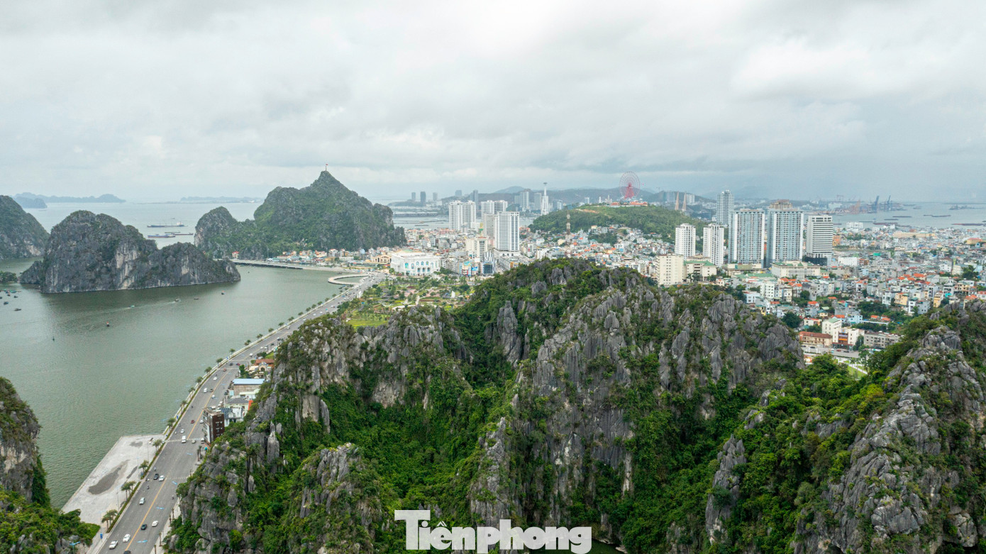 Phường Hạ Long có vị trí trung tâm, phía Đông giáp phường Hà Trung, phía Tây giáp phường Bạch Đằng, phía Nam giáp vịnh Hạ Long và phía Bắc giáp Hà Lầm.