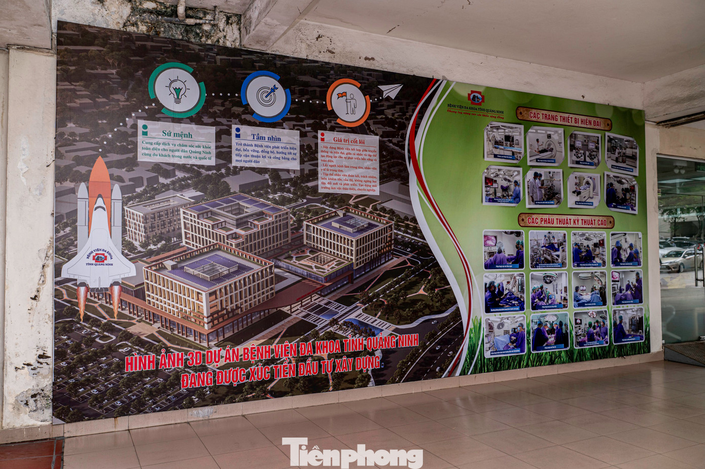 Trước đó, tỉnh Quảng Ninh đã thông qua kế hoạch xây dựng bệnh viện mới với mức đầu tư hơn 3.000 tỷ trên khu đất nằm tại khu vực phường Hồng Hà, TP Hạ Long, cách bệnh viện cũ khoảng 4 km. Tuy nhiên, dự án này đã bị hủy bỏ do không giải phóng được mặt bằng.