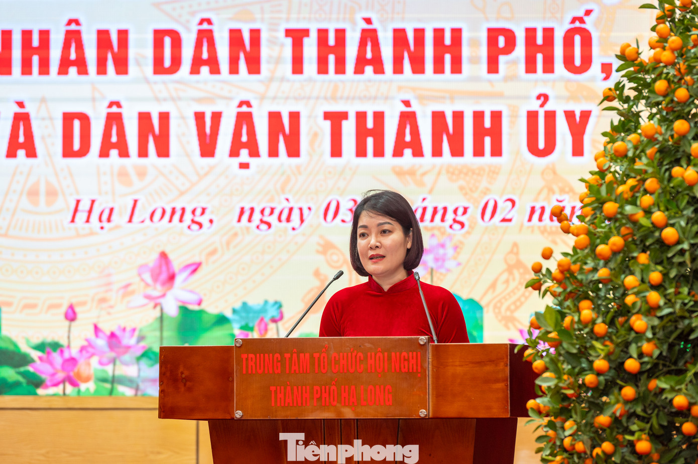 Trưởng ban Tuyên giáo và Dân vận Thành ủy phát biểu nhận nhiệm vụ. Ảnh: Quốc Nam. Trưởng ban Tuyên giáo và Dân vận Thành ủy phát biểu nhận nhiệm vụ. Ảnh: Quốc Nam.