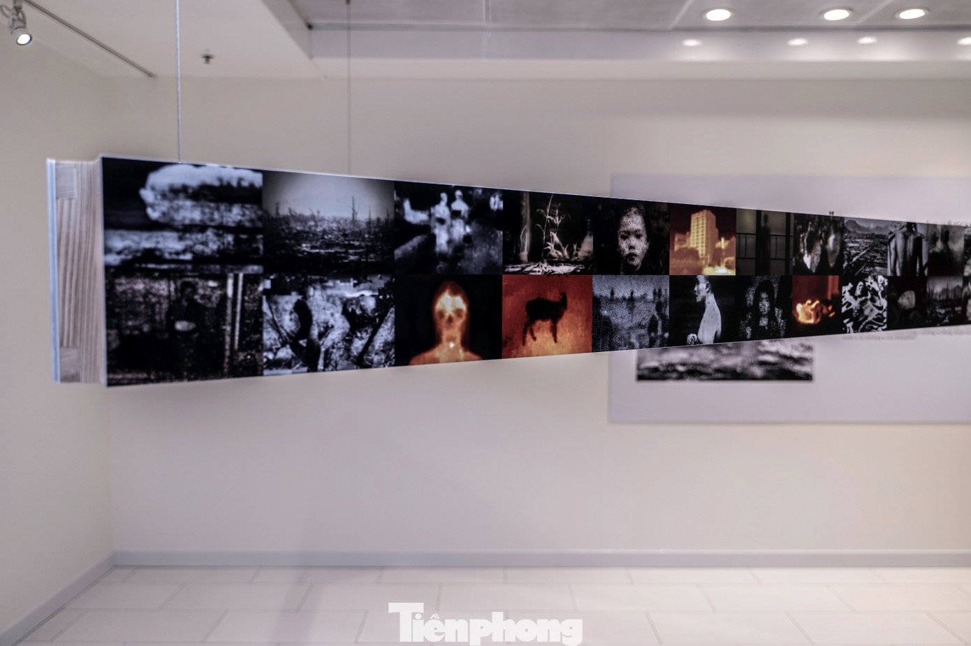 Trước đó, các đại biểu, diễn giả được đi tham quan phòng triển lãm các bức ảnh và tư liệu ghi lại hình ảnh thảm họa bom hạt nhân tại Hiroshima và Nagasaki, Nhật Bản vào ngày 6 và 9 tháng 8 năm 1945.