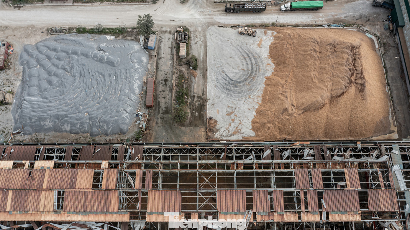 Ghi nhận của báo Tiền Phong, nhà máy nằm bên bờ vịnh Cửa Lục bị dừng hoạt động trở thành "khối sắt" khổng lồ bị lãng quên. Sau bão số 3 (yagi) vào tháng 9 vừa qua, toàn bộ phần mái tôn của nhà máy đã gần như bị xé tan. Ghi nhận của báo Tiền Phong, nhà máy nằm bên bờ vịnh Cửa Lục bị dừng hoạt động trở thành "khối sắt" khổng lồ bị lãng quên. Sau bão số 3 (yagi) vào tháng 9 vừa qua, toàn bộ phần mái tôn của nhà máy đã gần như bị xé tan.