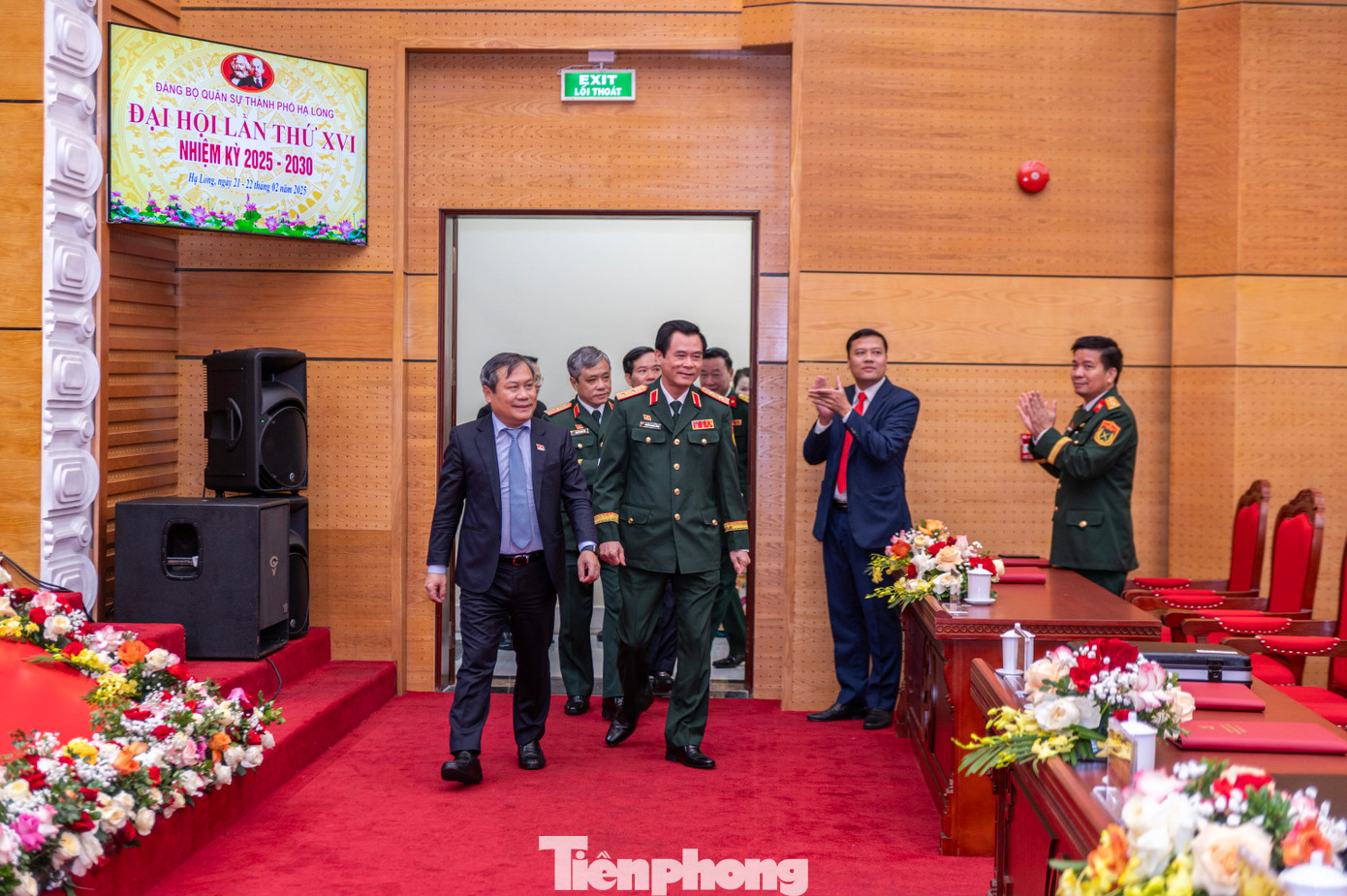 Đại hội Đảng bộ quân sự thành phố Hạ Long được tiến hành với khẩu hiệu "Dân chủ - Kỷ cương - Đột phá - Phát triển".