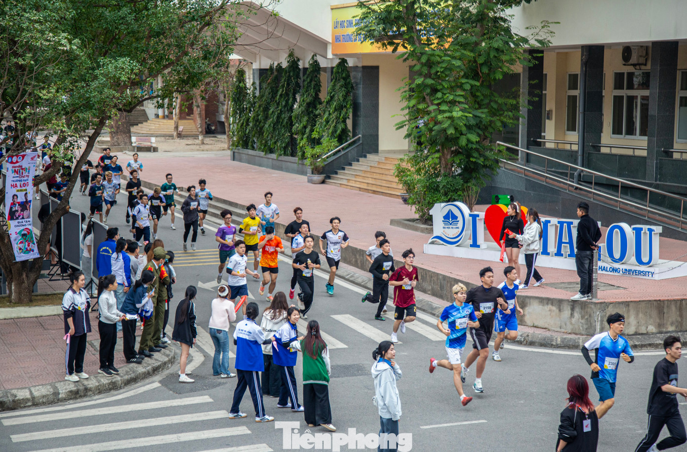 Theo đại diện Ban tổ chức, giải chạy thu hút gần 700 VĐV đến từ các trường đại học, cao đẳng trên địa bàn tỉnh Quảng Ninh. Trong đó, chiếm số đông là Trường Đại học Hạ Long (582 sinh viên), Trường Cao đẳng Việt – Hàn (50 sinh viên), Trường Cao đẳng Nông Lâm Đông Bắc (32 sinh viên).