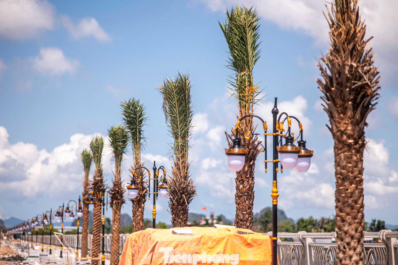 "Chúng tôi đang đôn đốc các nhà thầu huy động nhân lực, thiết bị và tập kết vật liệu ngay tại tuyến đường để thi công khẩn trương đưa vào sử dụng vào giữa tháng 6 này", ông Hưng chia sẻ.