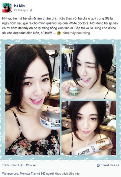 Cảnh báo nguy cơ cho làn da khi sử dụng mỹ phẩm White Doctors ảnh 9