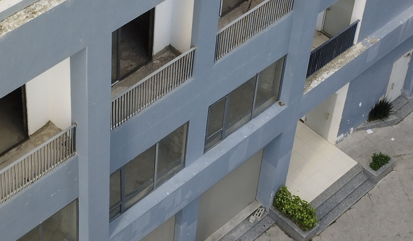 Chung cư P.H Nha Trang, nơi nữ sinh tử vong sau khi rơi từ tầng 8.