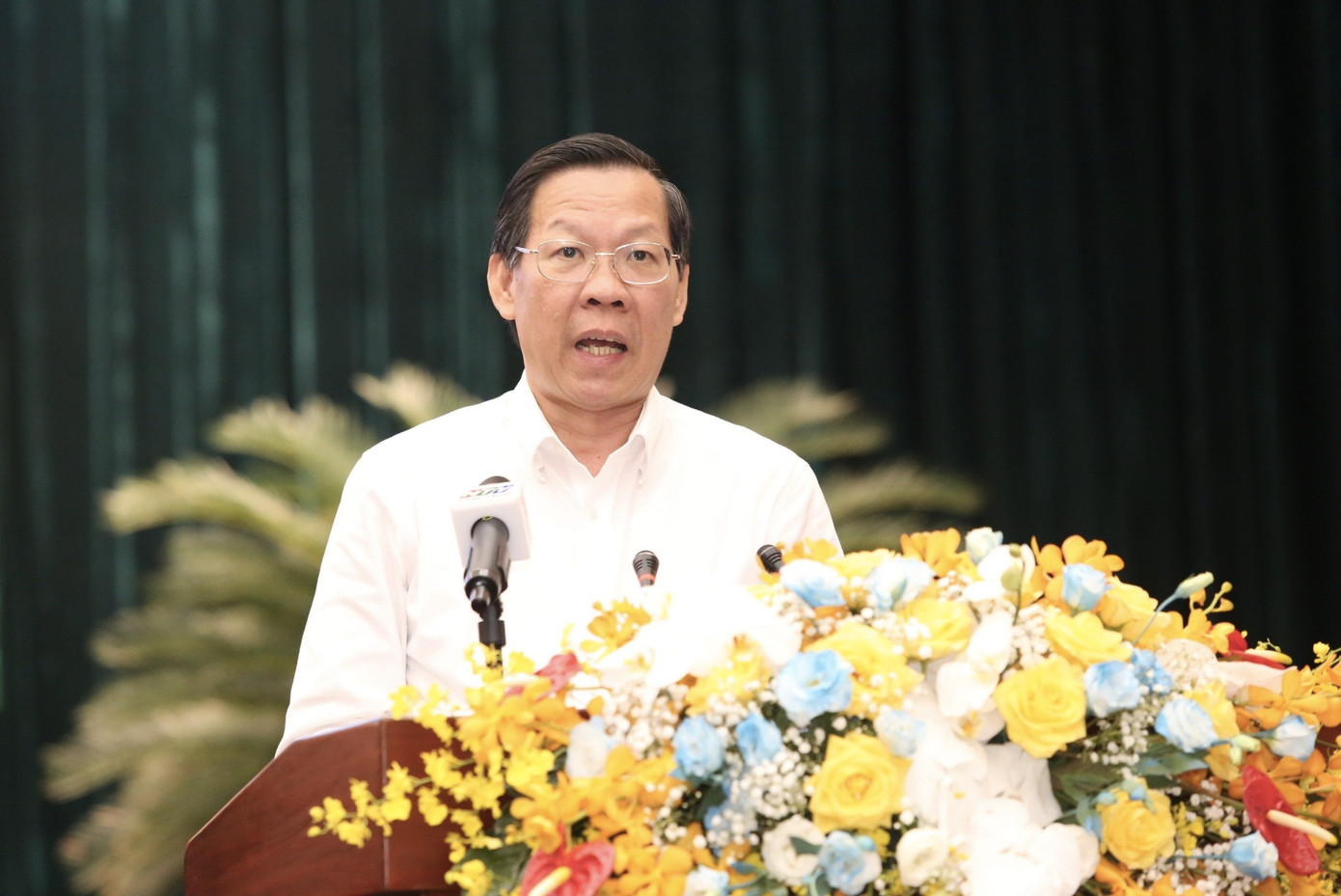 Chủ tịch UBND TP.HCM Phan Văn Mãi nhiều lần nhắc đến đề án này. Ảnh: HÀ THƯ Chủ tịch UBND TP.HCM Phan Văn Mãi nhiều lần nhắc đến đề án này. Ảnh: HÀ THƯ