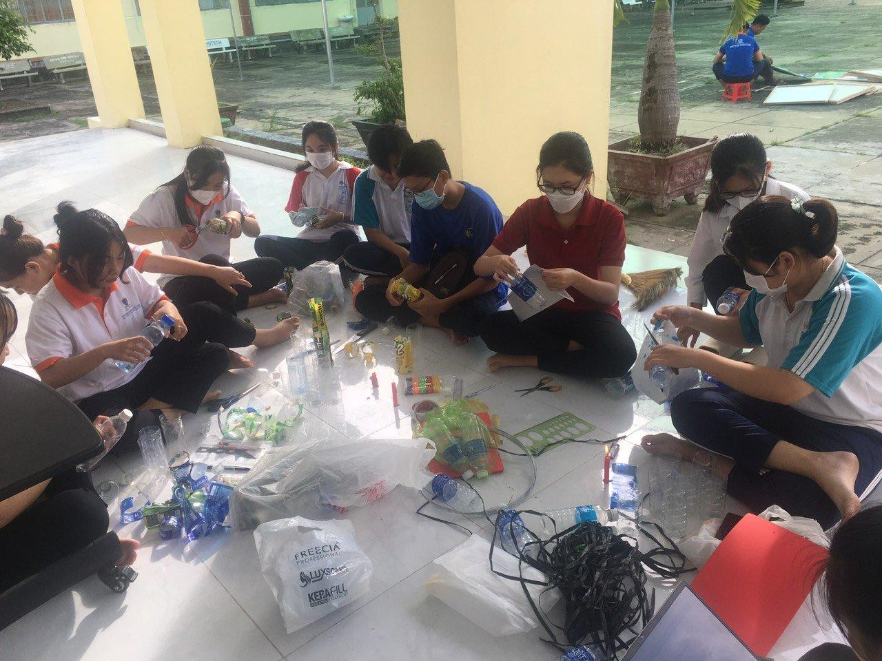 Dự án thiện nguyện của các bạn học sinh THPT Huỳnh Tấn Phát.