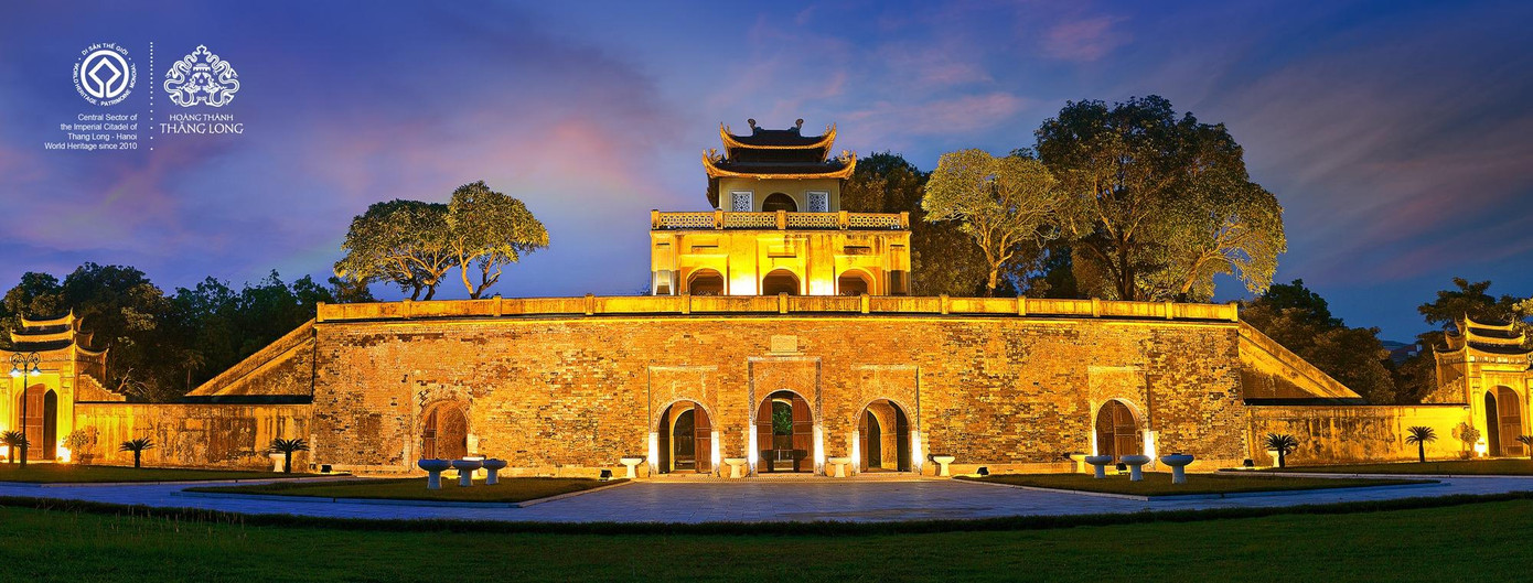 Khu di tích Hoàng thành Thăng Long được Unesco vinh danh là di sản văn hóa thế giới. Khu di tích Hoàng thành Thăng Long được Unesco vinh danh là di sản văn hóa thế giới.