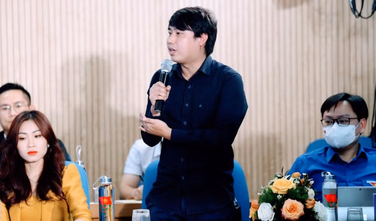 Anh Nguyễn Văn An - Chủ tịch Công ty cổ phần Sách và Hành động.