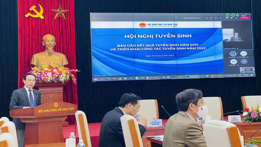 Hội nghị Tuyển sinh Đại học, Cao đẳng toàn quốc năm 2022 do Bộ GD&ĐT tổ chức ngày 16/3. Hội nghị Tuyển sinh Đại học, Cao đẳng toàn quốc năm 2022 do Bộ GD&ĐT tổ chức ngày 16/3.