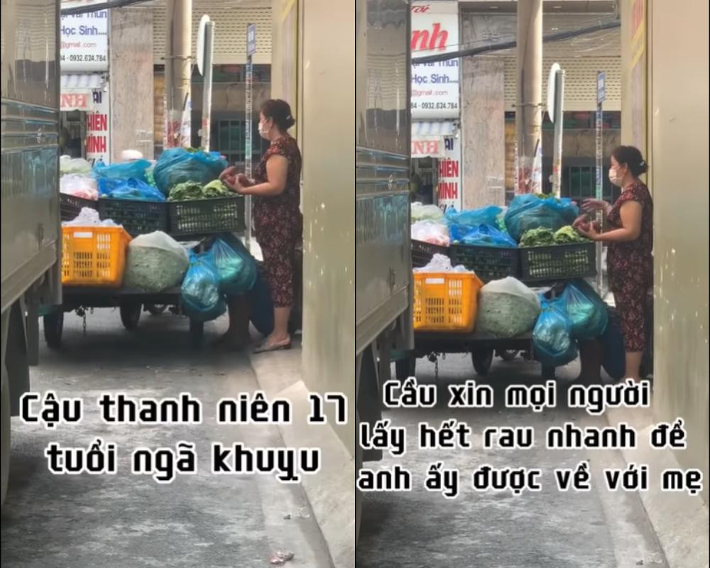 Đoạn clip được chia sẻ trên Facebook và nhanh chóng nhận sự cảm thông từ cộng đồng mạng.