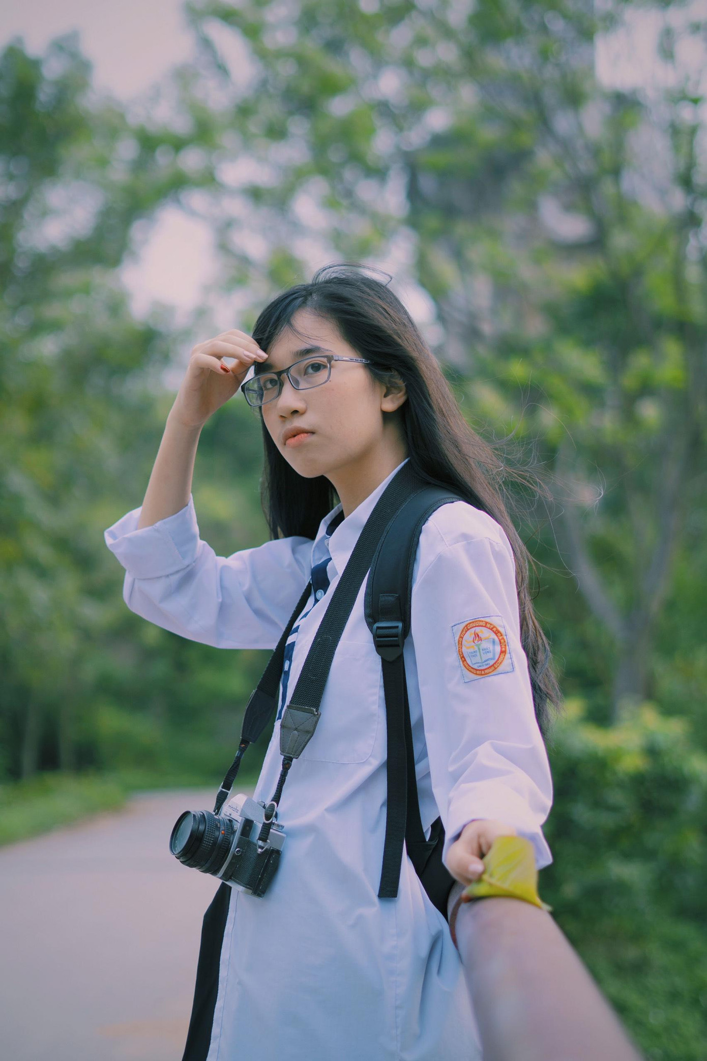 Bạn Trịnh Thùy Trang (THPT Chương Mỹ A, Hà Nội). Bạn Trịnh Thùy Trang (THPT Chương Mỹ A, Hà Nội).