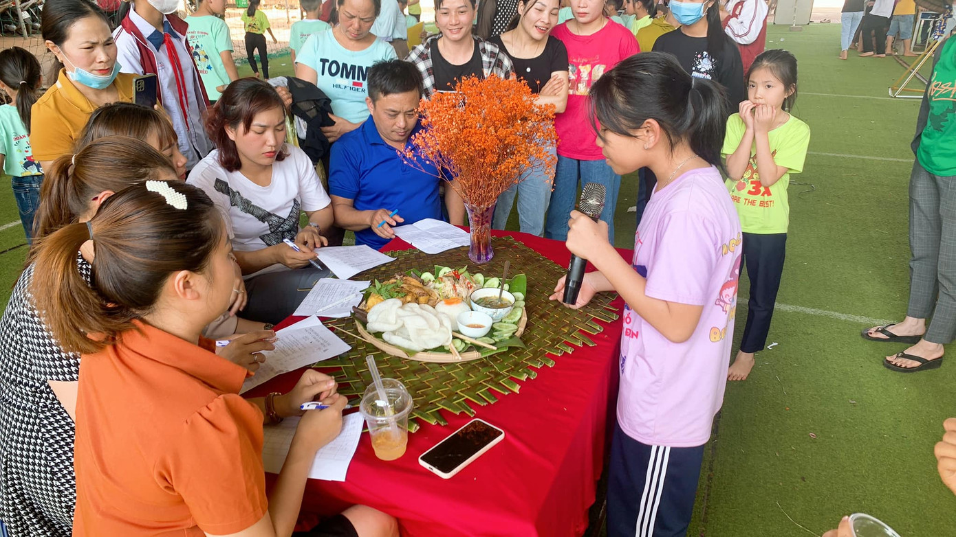 Tween Nguyễn Gia Thiều giới thiệu về phần thi của mình.