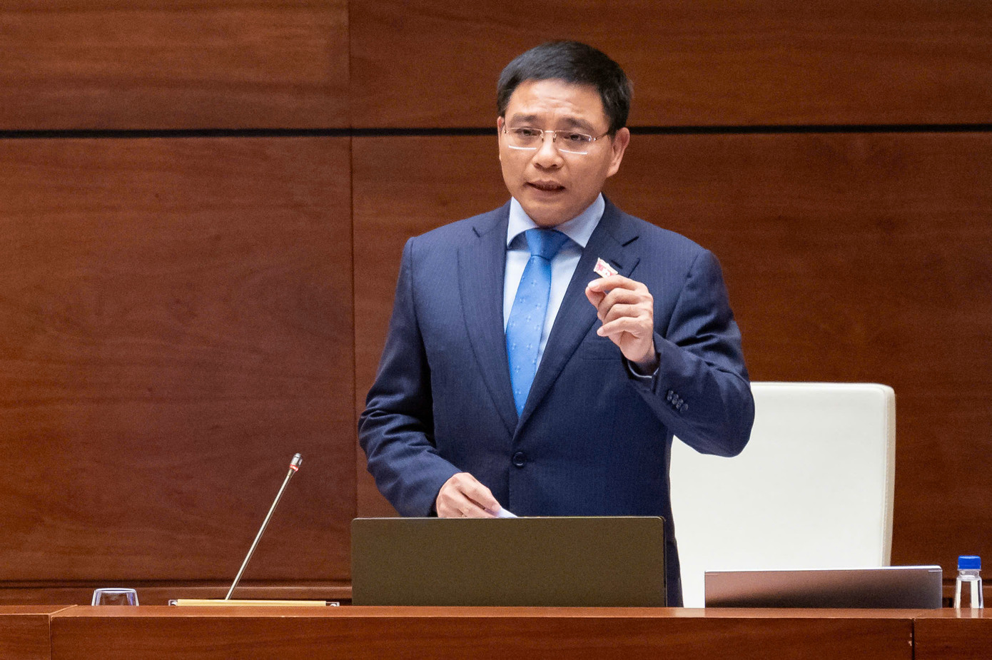 Bộ trưởng Tài chính Nguyễn Văn Thắng. Ảnh: Như Ý