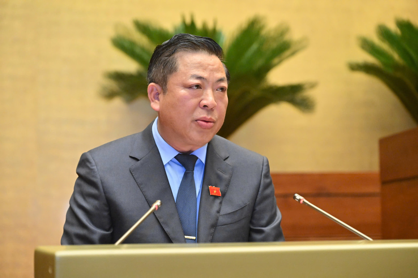 Bộ trưởng Xây dựng Trần Hồng Minh. Ảnh: Như Ý Bộ trưởng Xây dựng Trần Hồng Minh. Ảnh: Như Ý