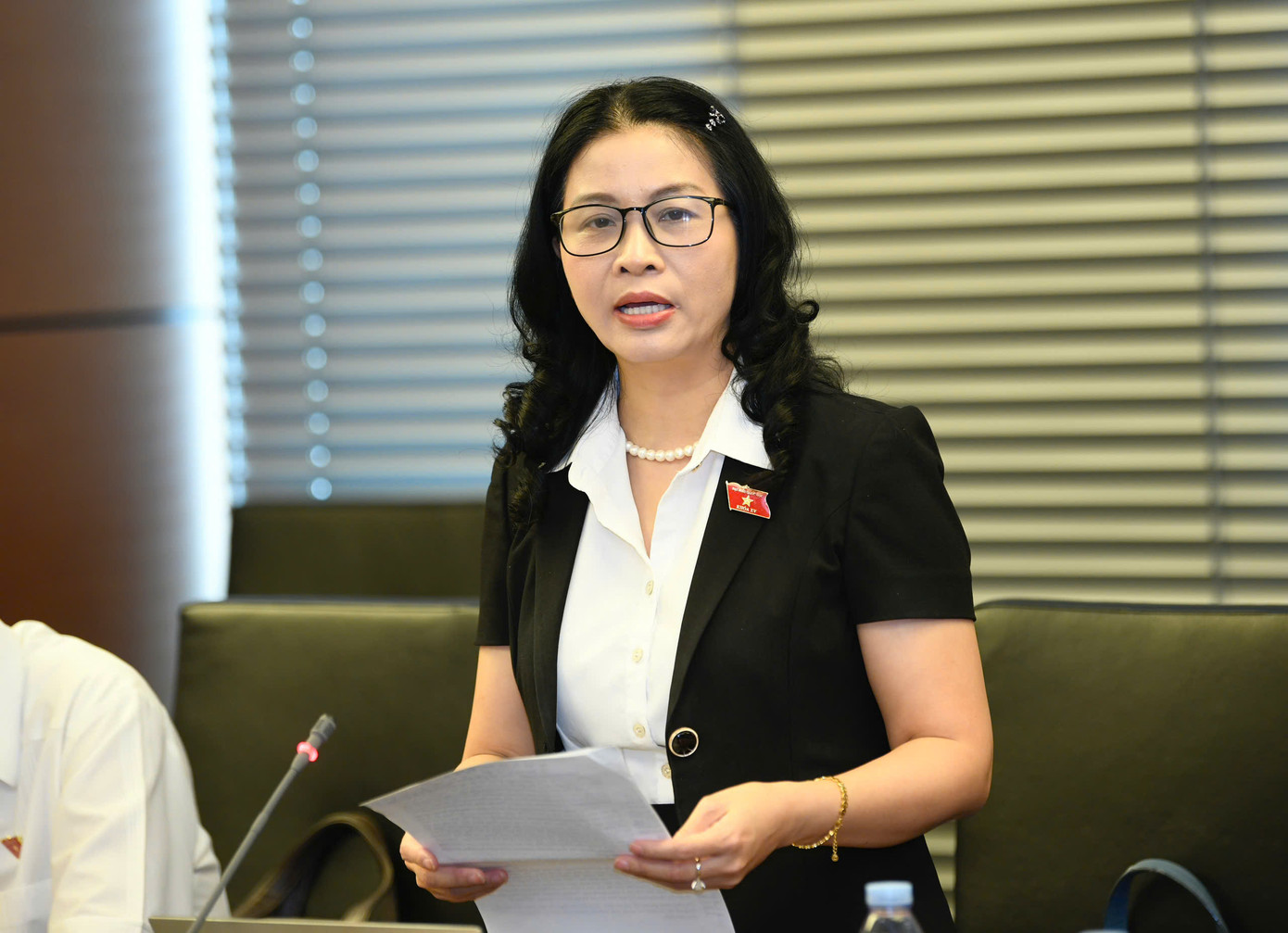 Đại biểu Quốc hội Nguyễn Thị Lan. Ảnh: Như Ý Đại biểu Quốc hội Nguyễn Thị Lan. Ảnh: Như Ý