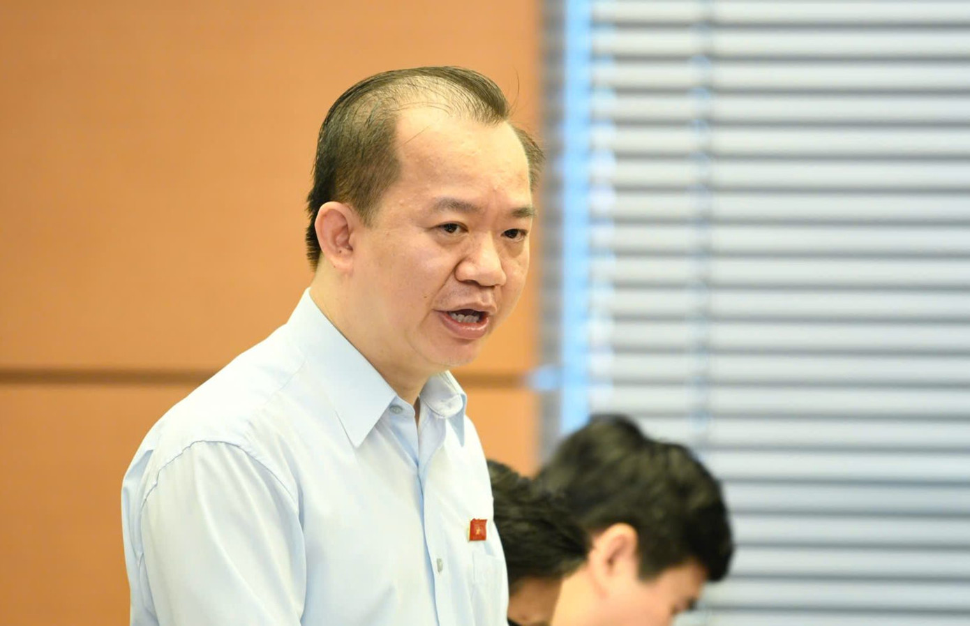 Đại biểu Quốc hội Bùi Hoài Sơn. Ảnh: Như Ý Đại biểu Quốc hội Bùi Hoài Sơn. Ảnh: Như Ý