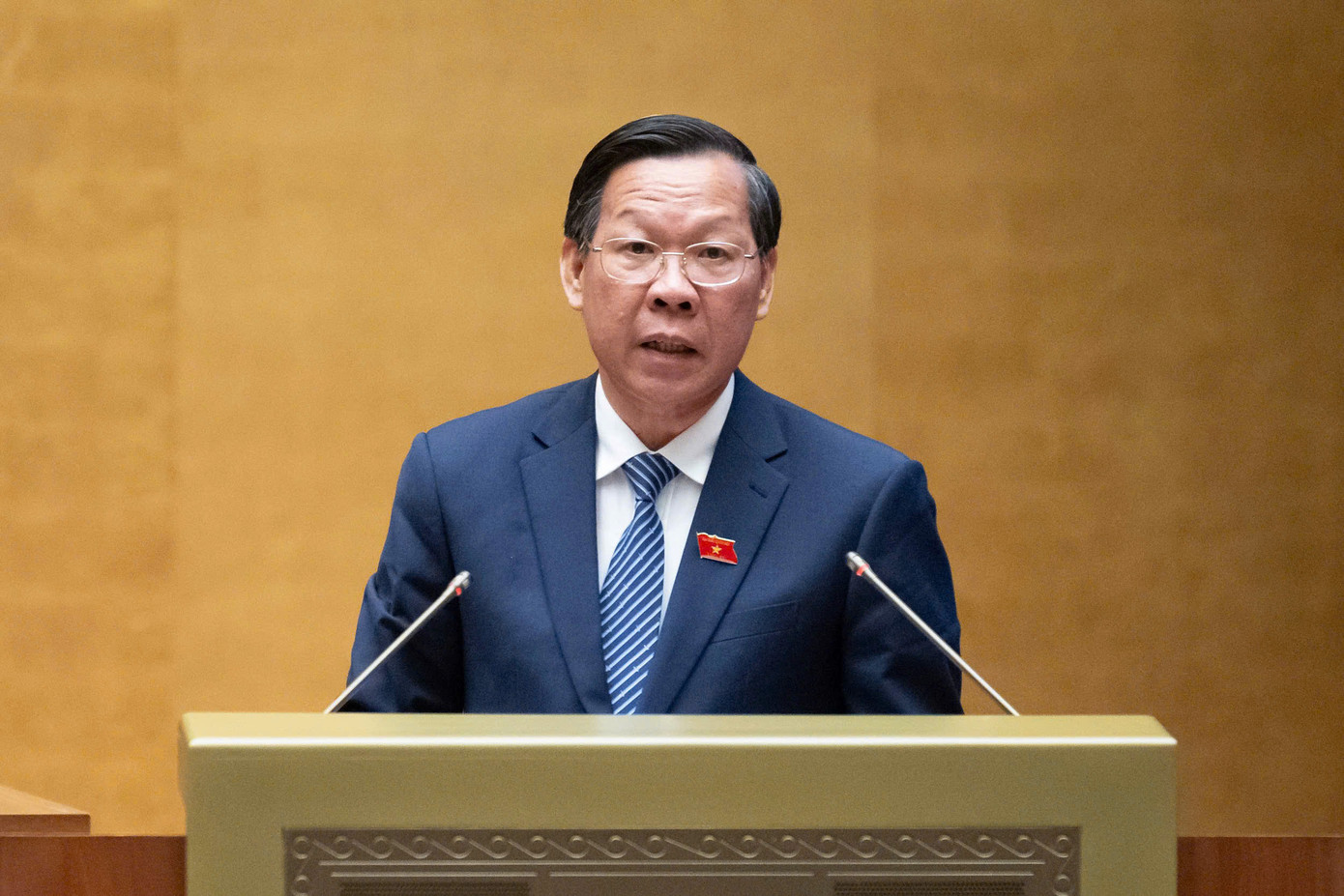 Chủ nhiệm Ủy ban Kinh tế và Tài chính Quốc hội Phan Văn Mãi. Ảnh: Như Ý Chủ nhiệm Ủy ban Kinh tế và Tài chính Quốc hội Phan Văn Mãi. Ảnh: Như Ý